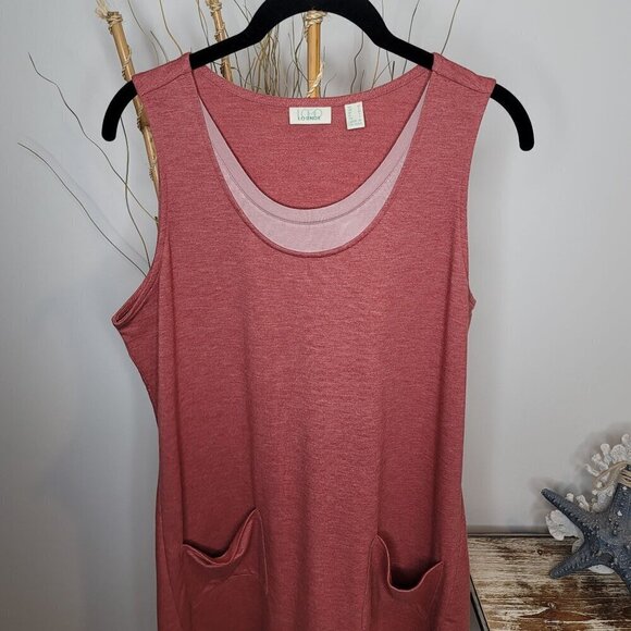 LOGO Lounge By Lori Goldstein Dress Womens Medium - Picture 3 of 8